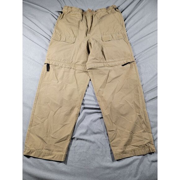 Magellan Sportswear Pants Convertible‎ Cargo 34x31 Ripstop Hiking, elastic waist - Picture 1 of 9